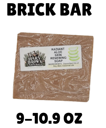 Botanical Radiance Aloe Soap // Free Exfoliating Soap Bag
