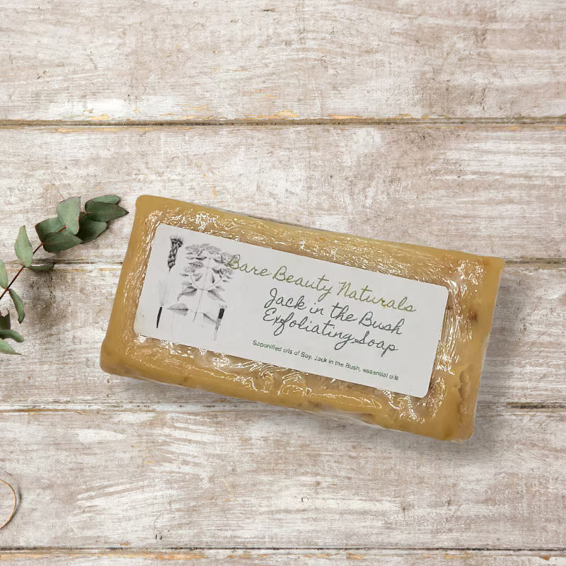100% Natural Jack in the Bush Antioxidant Tea Soap // Free Exfoliating Soap Bag