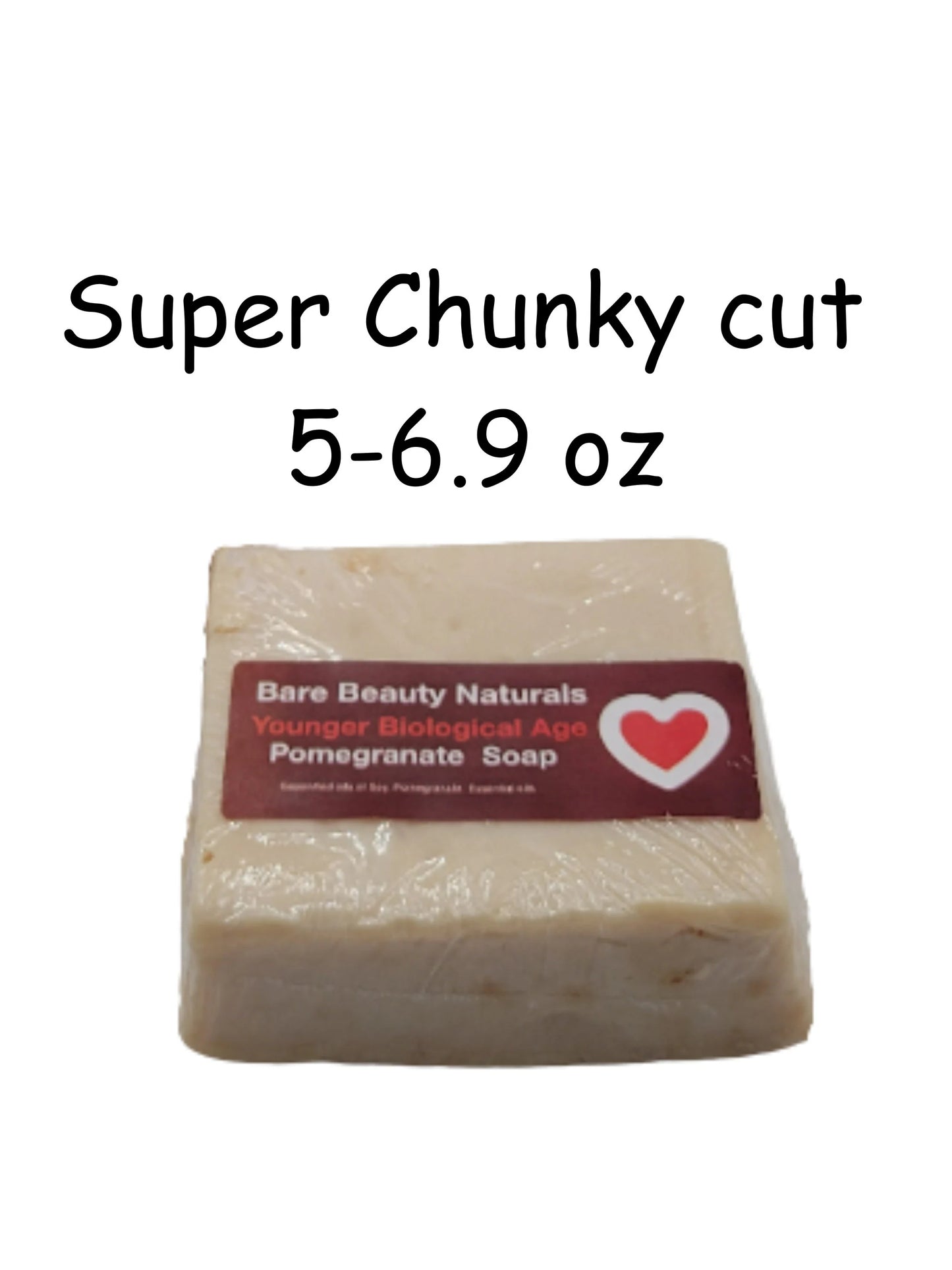 Pomegranate Perfection: Pure & Natural Cleansing Soap // Free Exfoliating Soap Bag