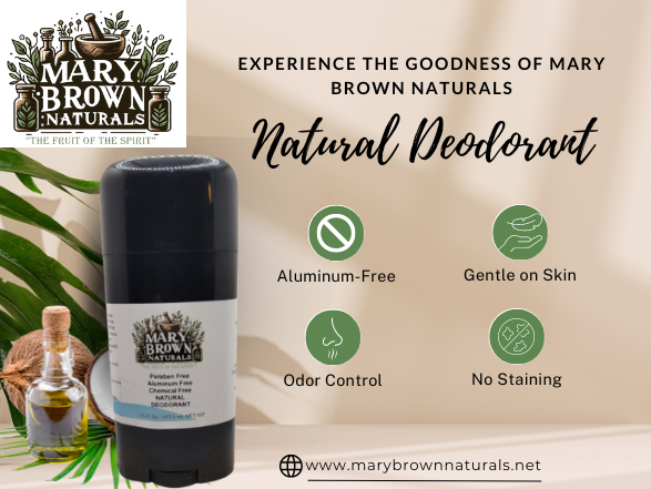 Chemical Free Aluminum Free Natural Deodorant // 4 oz