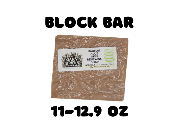 Botanical Radiance Aloe Soap // Free Exfoliating Soap Bag