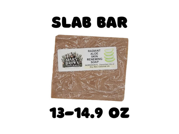 Botanical Radiance Aloe Soap // Free Exfoliating Soap Bag