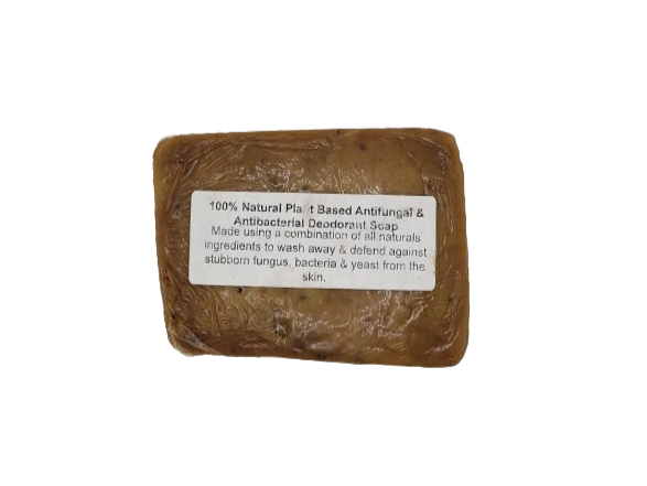 Antifungal Antibacterial Deodorant Soap // Free Exfoliating Soap Bag