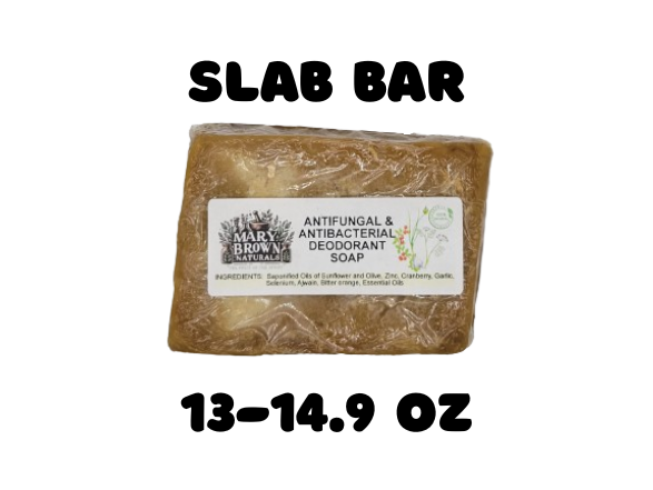 Antifungal Antibacterial Deodorant Soap // Free Exfoliating Soap Bag
