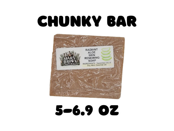 Botanical Radiance Aloe Soap // Free Exfoliating Soap Bag