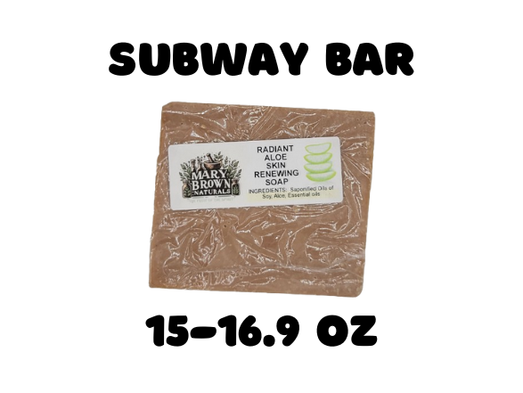 Botanical Radiance Aloe Soap // Free Exfoliating Soap Bag