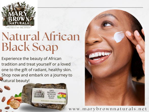 Authentic African Black Soap