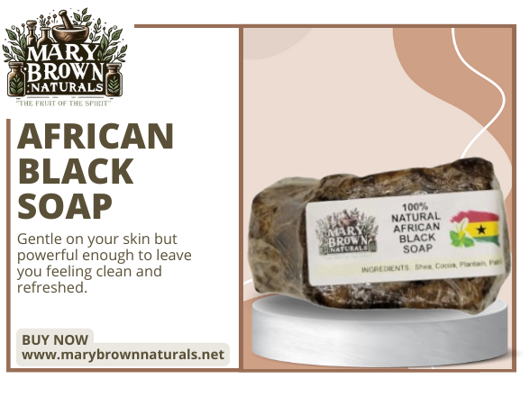 Authentic African Black Soap