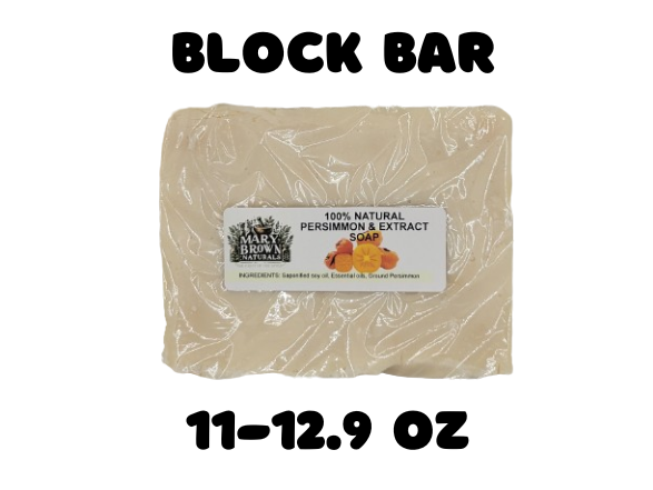 100% Natural Persimmon and Extract Soap For Body Odor, Deodorizing over 40 years of Age // Plant-Based