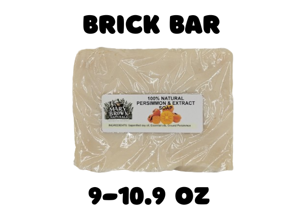100% Natural Persimmon and Extract Soap For Body Odor, Deodorizing over 40 years of Age // Plant-Based