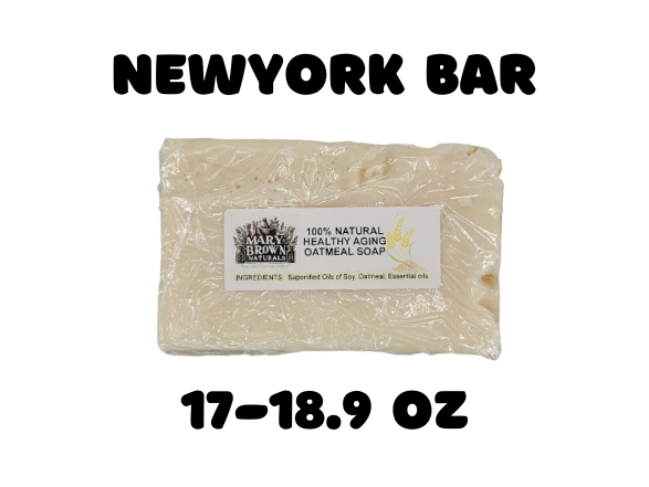 100% Natural Healthy Aging Oatmeal Refresh Soap // Free Exfoliating Soap Bag