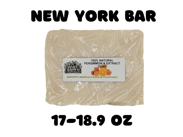 100% Natural Persimmon and Extract Soap For Body Odor, Deodorizing over 40 years of Age // Plant-Based