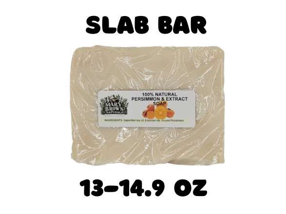 100% Natural Persimmon and Extract Soap For Body Odor, Deodorizing over 40 years of Age // Plant-Based