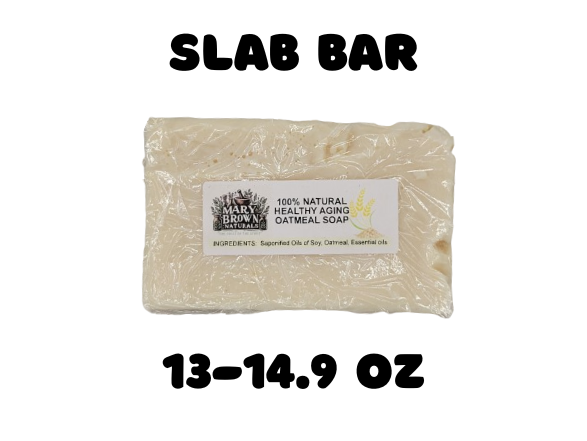 100% Natural Healthy Aging Oatmeal Refresh Soap // Free Exfoliating Soap Bag