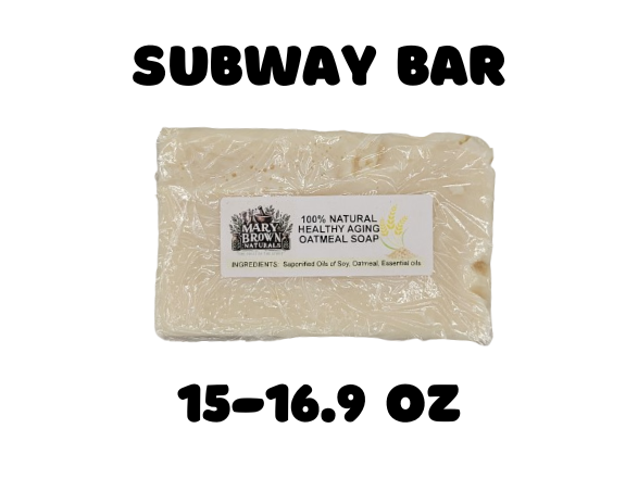100% Natural Healthy Aging Oatmeal Refresh Soap // Free Exfoliating Soap Bag