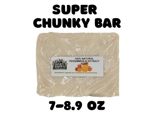 100% Natural Persimmon and Extract Soap For Body Odor, Deodorizing over 40 years of Age // Plant-Based