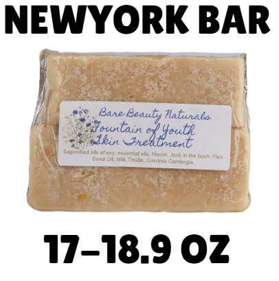 100% Natural Fountain of Youth Skin Soap // FREE Exfoliating Bag