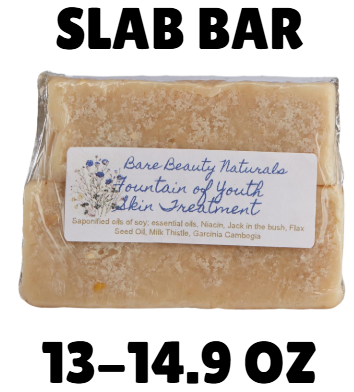 100% Natural Fountain of Youth Skin Soap // FREE Exfoliating Bag