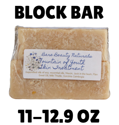 100% Natural Fountain of Youth Skin Soap // FREE Exfoliating Bag
