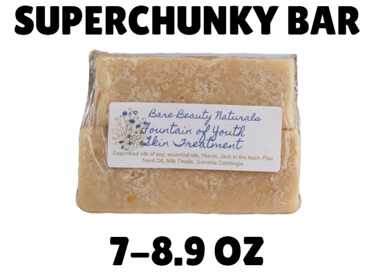 100% Natural Fountain of Youth Skin Soap // FREE Exfoliating Bag