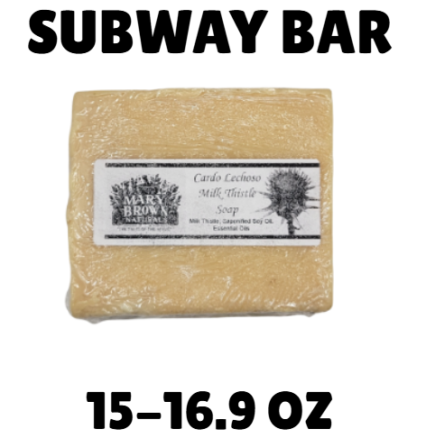 Cardo Lechoso Milk thistle Soap // Free Exfoliating Soap Bag