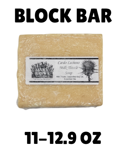 Cardo Lechoso Milk thistle Soap // Free Exfoliating Soap Bag