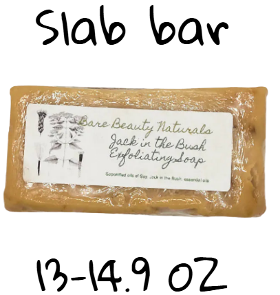 100% Natural Jack in the Bush Antioxidant Tea Soap // Free Exfoliating Soap Bag