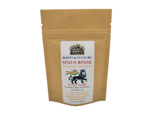 Pure & Soothing Saline Sinus Care - Large Volume, Low Pressure Rinse by Mary Brown Naturals