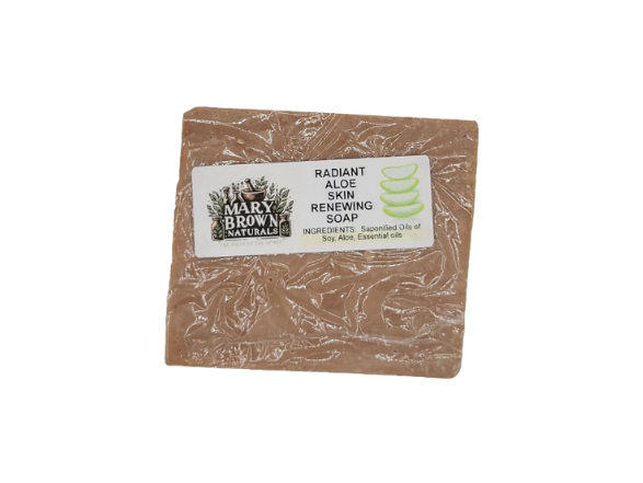 Botanical Radiance Aloe Soap // Free Exfoliating Soap Bag