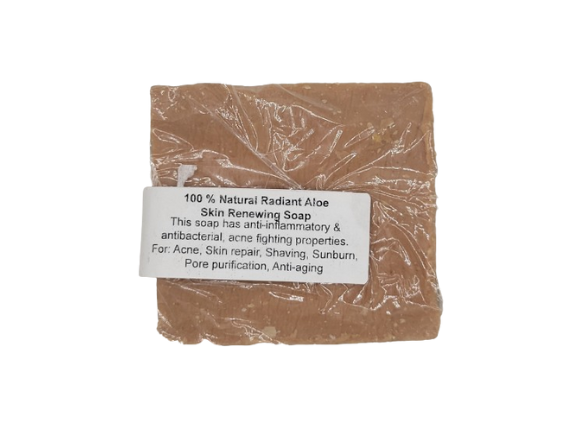 Botanical Radiance Aloe Soap // Free Exfoliating Soap Bag