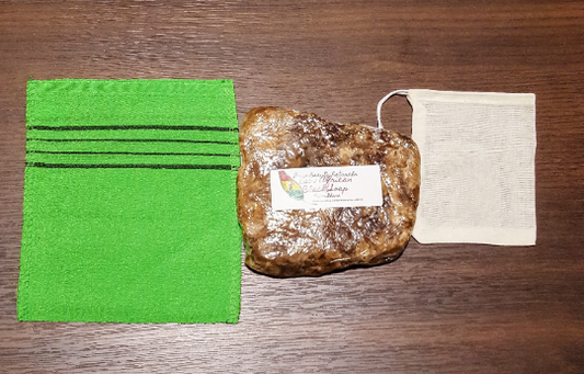 Elegant Spa Exfoliation Washcloth - Silky Smooth Skin