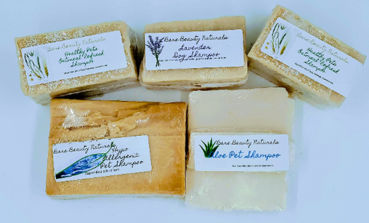 Furry Friends Natural Care Kit: Organic Shampooing Bliss // Free Eco-Friendly Soap Bag
