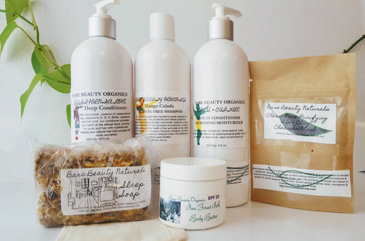Eco-Luxury Hair and Skin Indulgence Box - Complete Care Collection