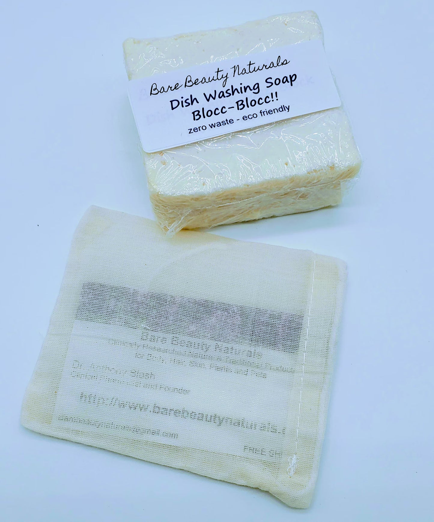 Eco-Friendly Dishwashing Soap Cube // 100% Natural // Gentle on Hands // Tough on Grease