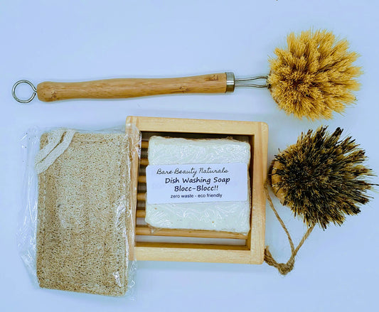 Eco-Friendly Dishwashing Soap Cube // 100% Natural // Gentle on Hands // Tough on Grease