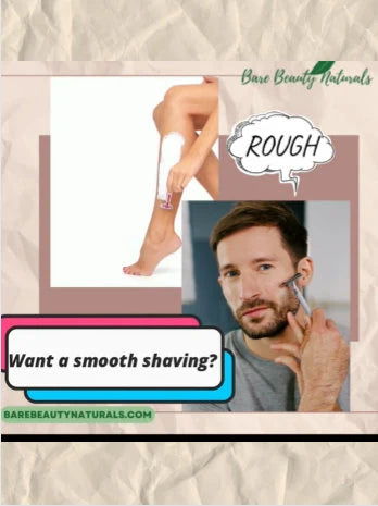 Traditional Shave Experience: Natural Soap in Reusable Bowl // Free Exfoliating soap bag