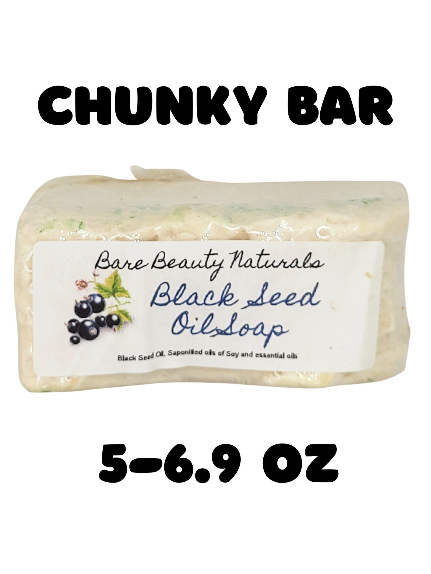 Luxurious Black Seed Oil Soap // Free Exfoliating Soap Bag