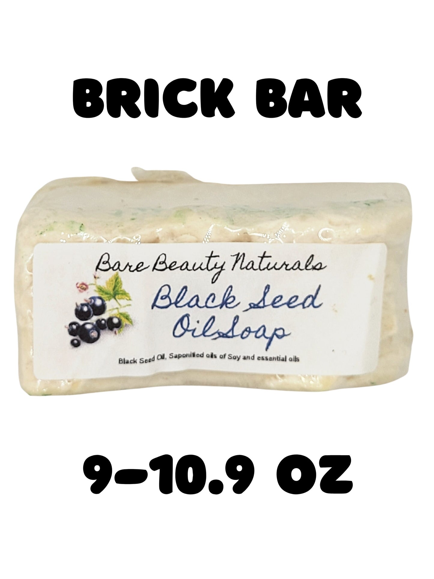 Luxurious Black Seed Oil Soap // Free Exfoliating Soap Bag