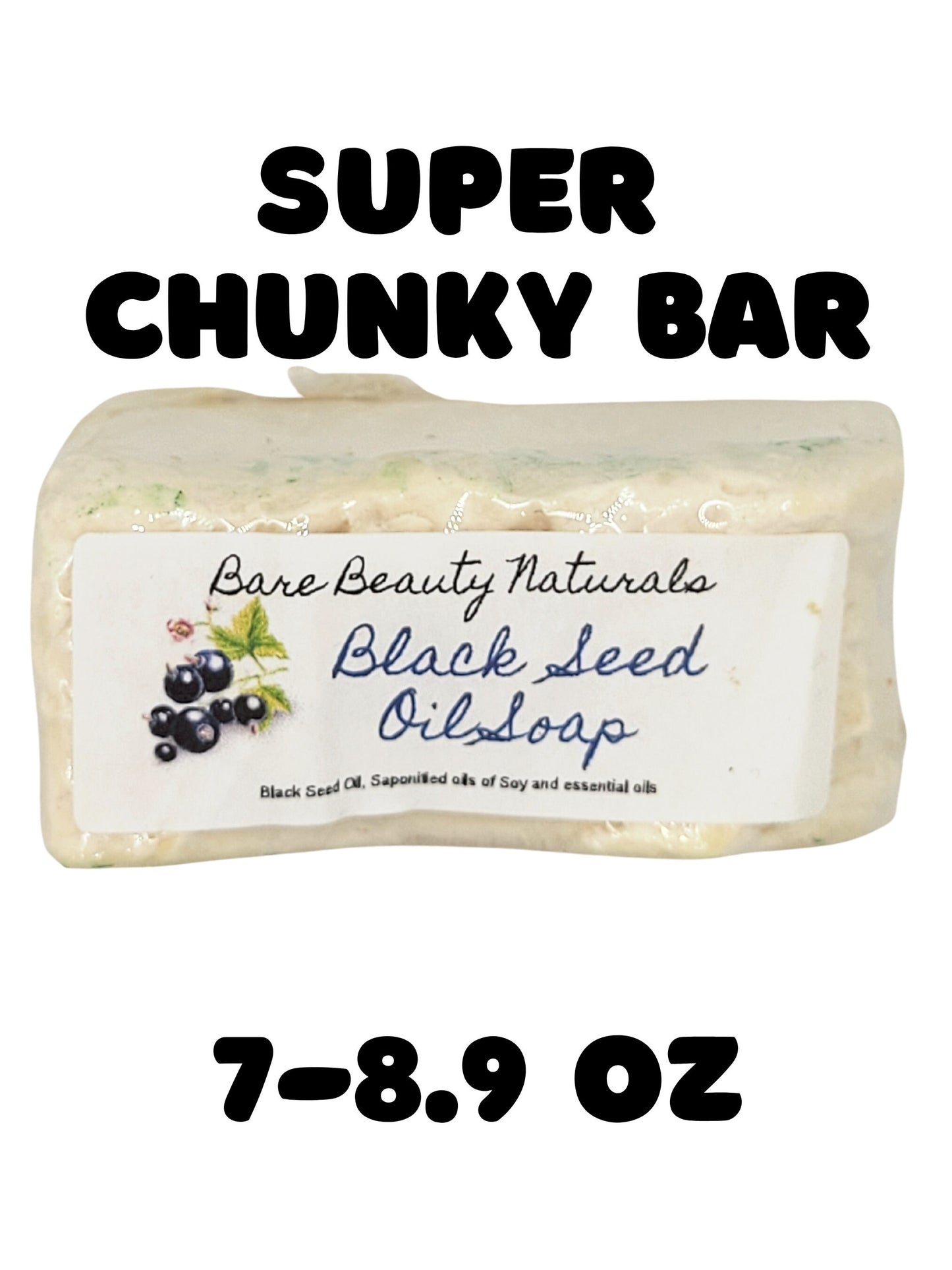 Luxurious Black Seed Oil Soap // Free Exfoliating Soap Bag
