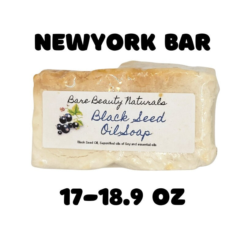 Luxurious Black Seed Oil Soap // Free Exfoliating Soap Bag