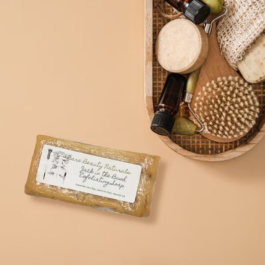 100% Natural Jack in the Bush Antioxidant Tea Soap // Free Exfoliating Soap Bag