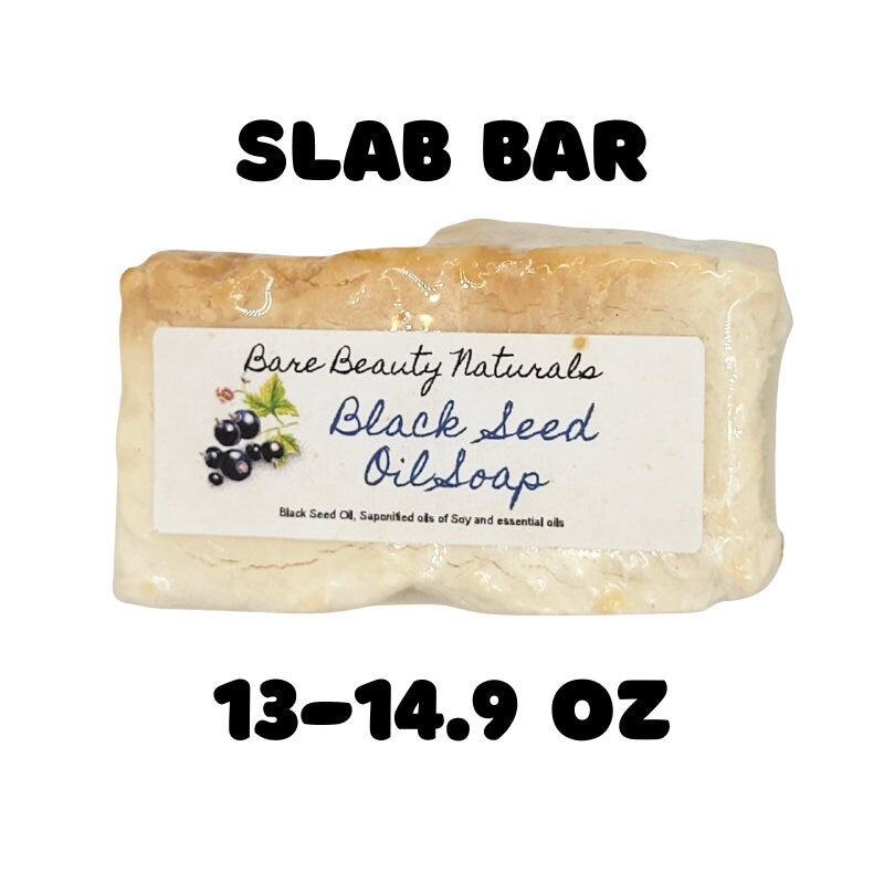 Luxurious Black Seed Oil Soap // Free Exfoliating Soap Bag