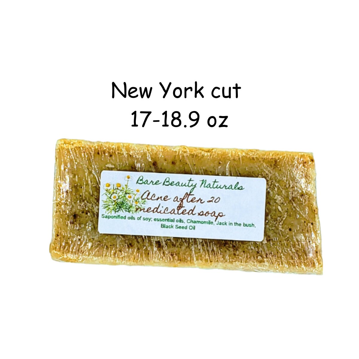 100% Natural Acne after 20 (Aa20) soap // Free Exfoliating Soap Bag