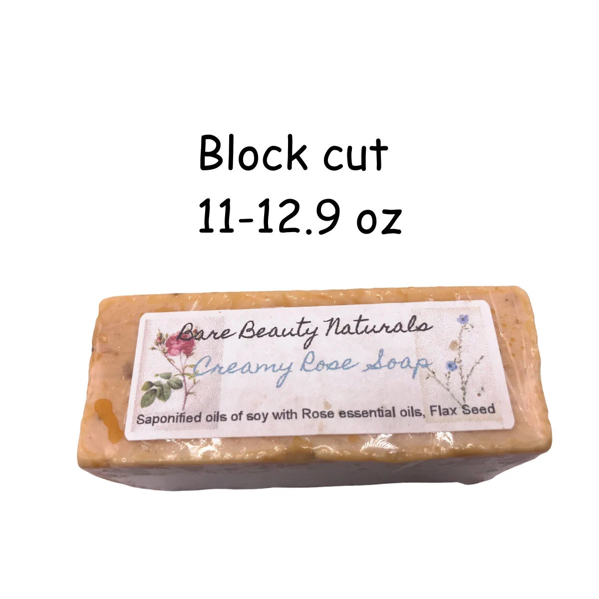 Rose Petal Elegance - Nourishing Creamy Soap // Free Exfoliating Soap Bag