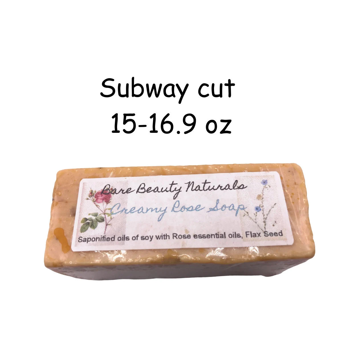 Rose Petal Elegance - Nourishing Creamy Soap // Free Exfoliating Soap Bag