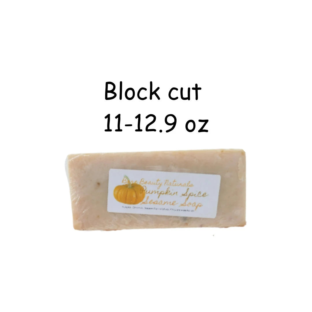 Warm Pumpkin Spice Soap // Free Exfoliating Soap Bag