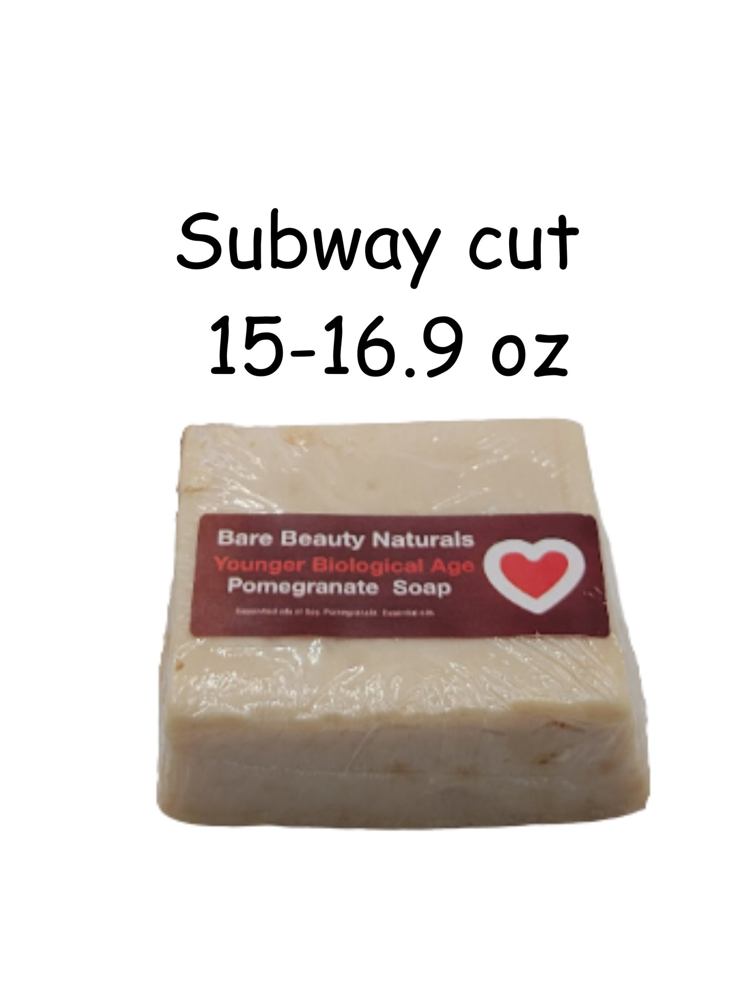Pomegranate Perfection: Pure & Natural Cleansing Soap // Free Exfoliating Soap Bag