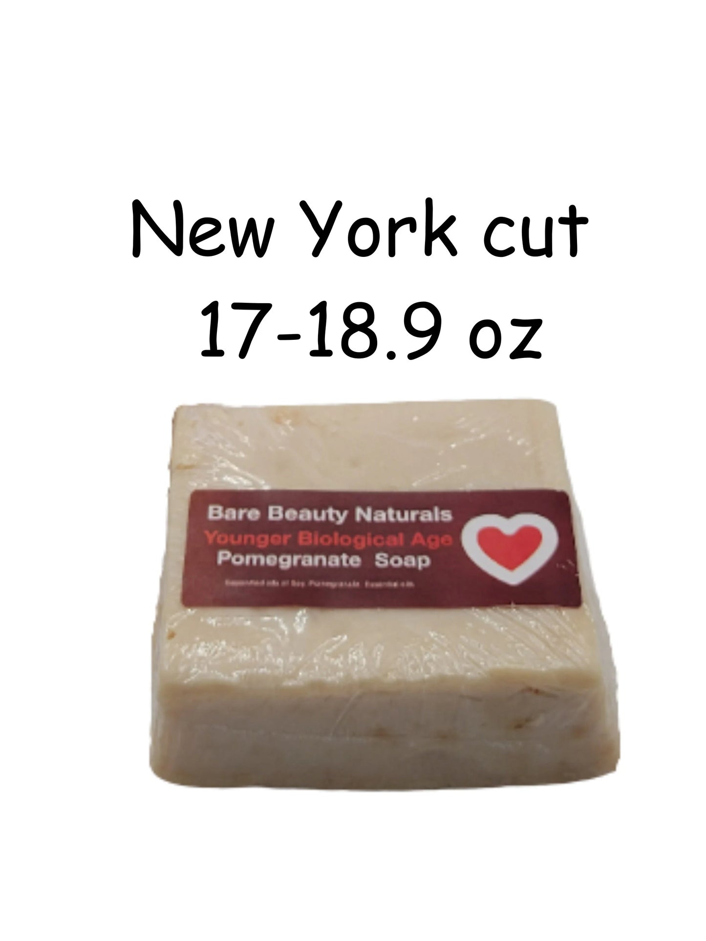 Pomegranate Perfection: Pure & Natural Cleansing Soap // Free Exfoliating Soap Bag
