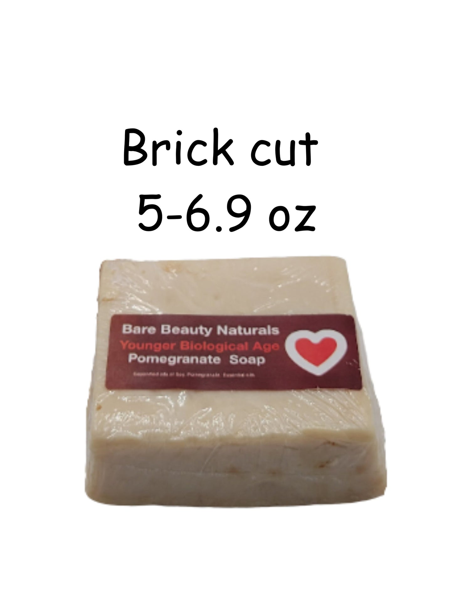 Pomegranate Perfection: Pure & Natural Cleansing Soap // Free Exfoliating Soap Bag