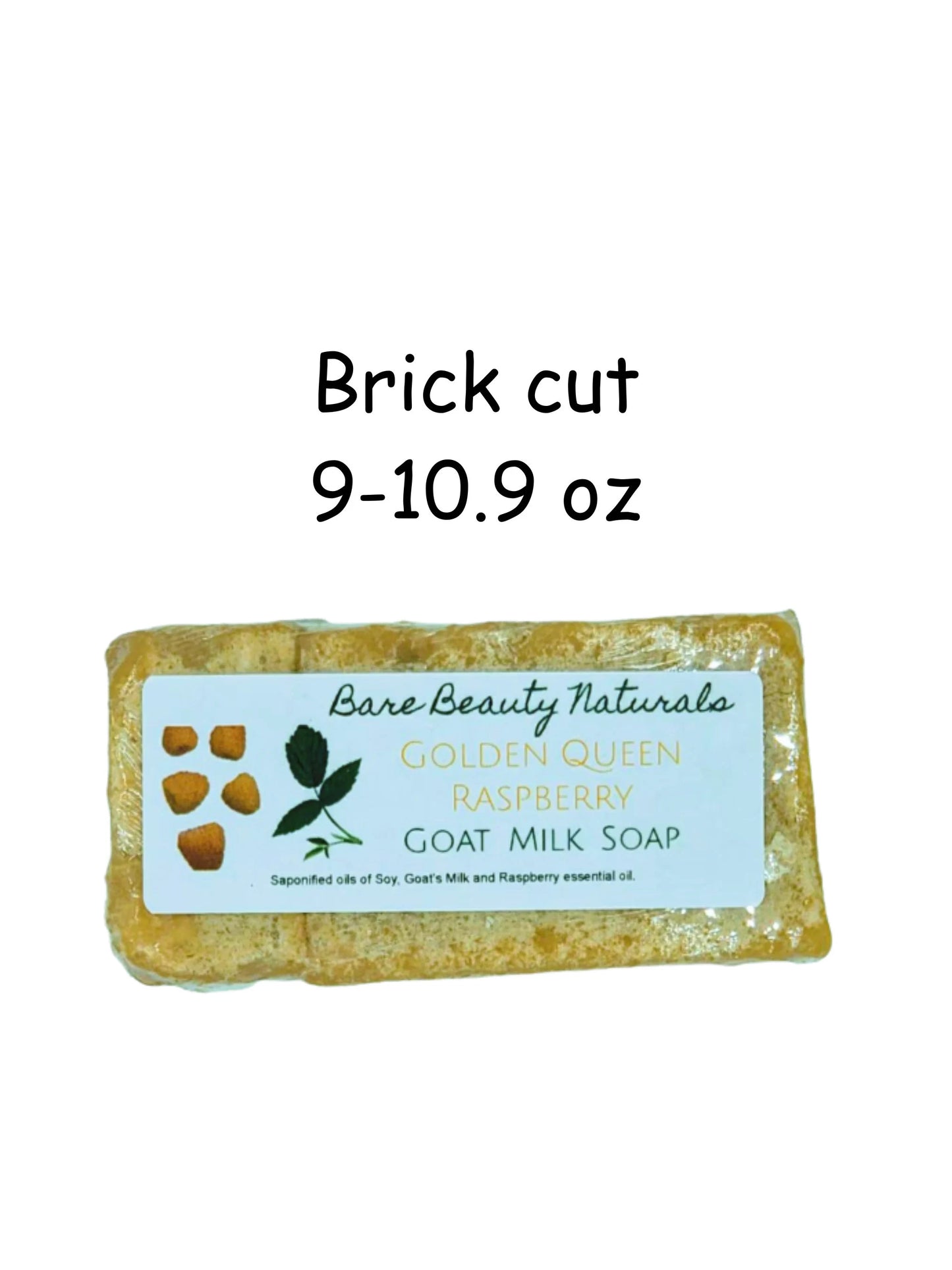 100% Natural Antiaging Golden Queen Raspberry Goat Milk Soap // Free Exfoliating Soap Bag